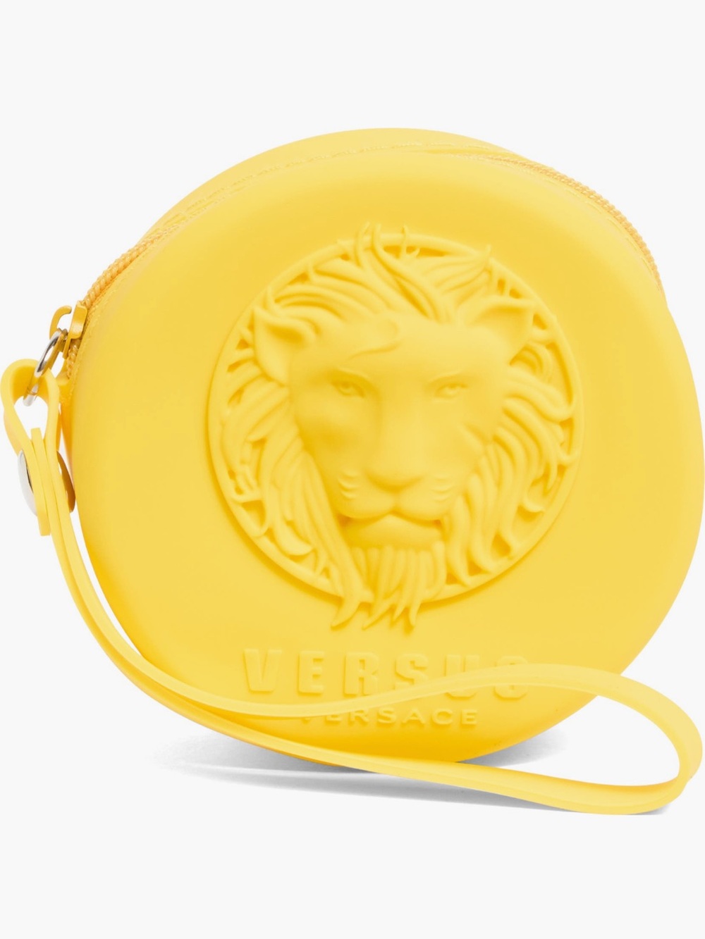 Versus Versace Unisex Yellow Silicone Lion Watch and Coin Pouch Set - Picture 4 of 9